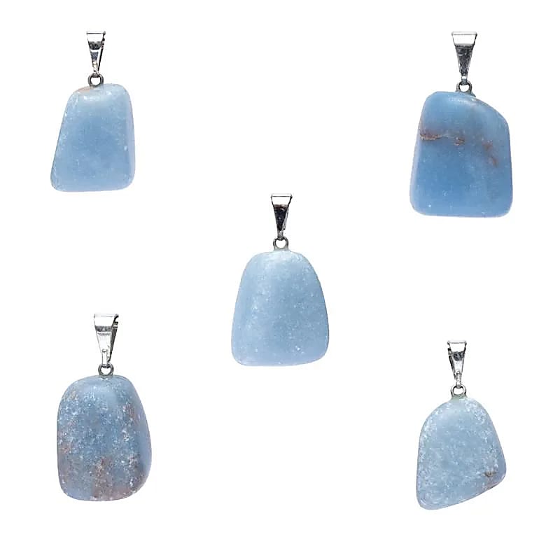 Angelit – Trumlad Hänge (1,5–2,5 cm)