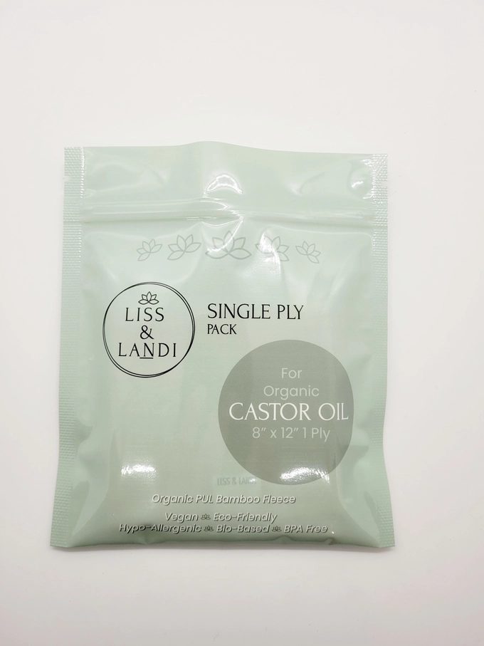 Ricinoljeomslag Bambufleece 20x30cm