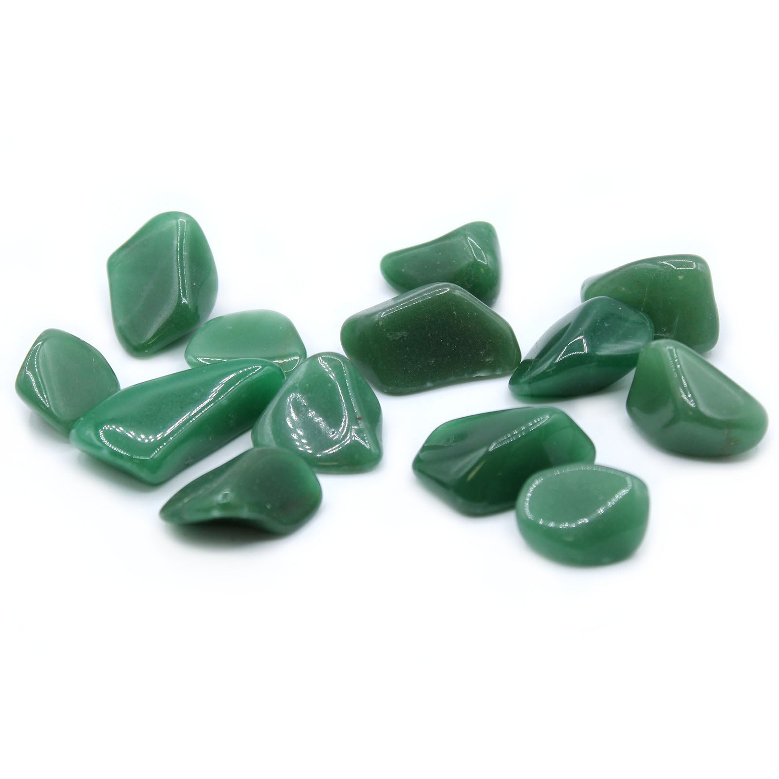 Grön Kvarts – Trumlad Kristall (2–4 cm)