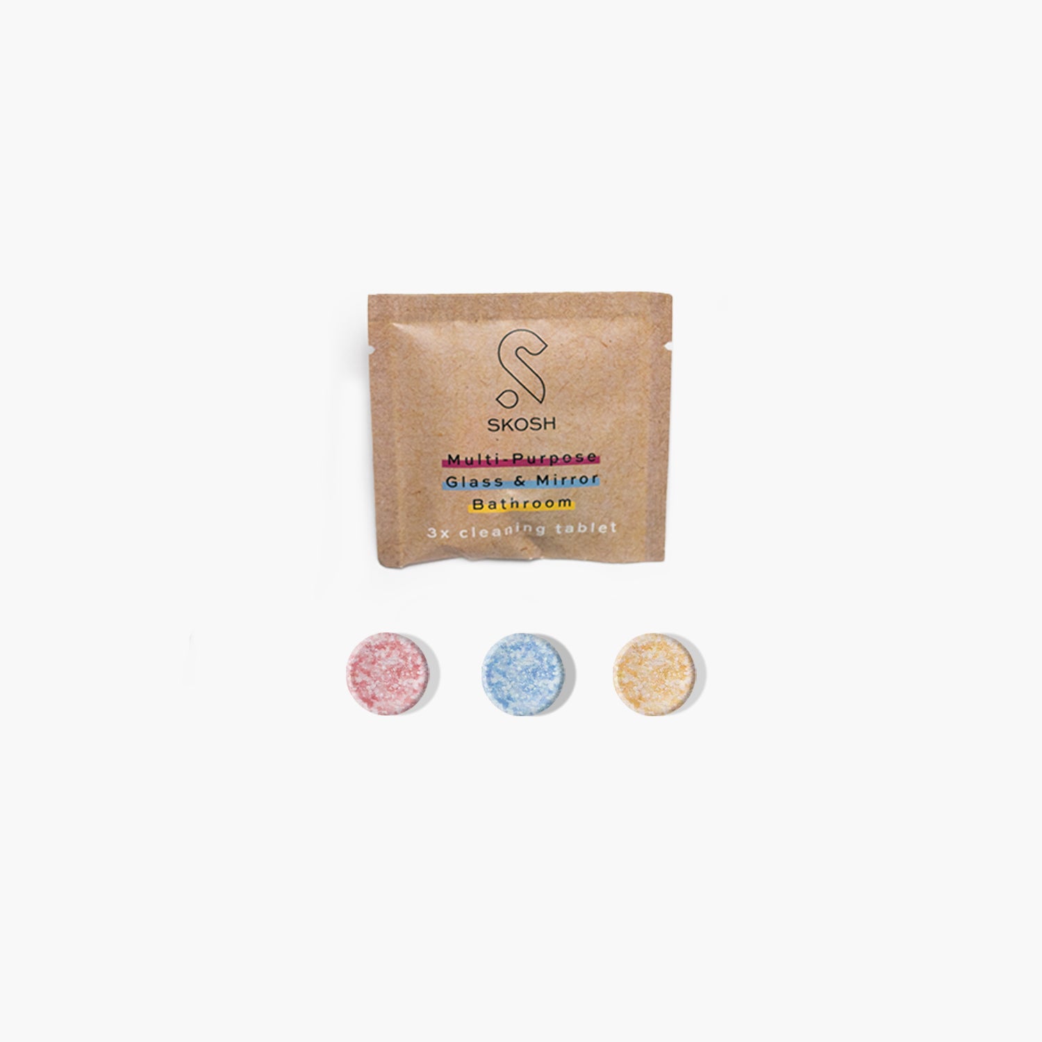 Skosh Rengöringstabletter 3-pack MIX