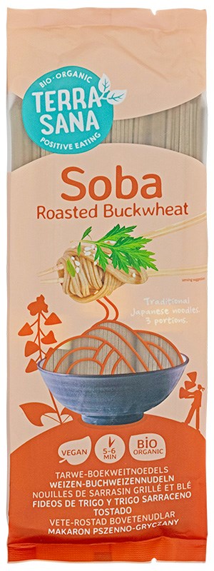 Soba-bovetenudlar, rostade 250g