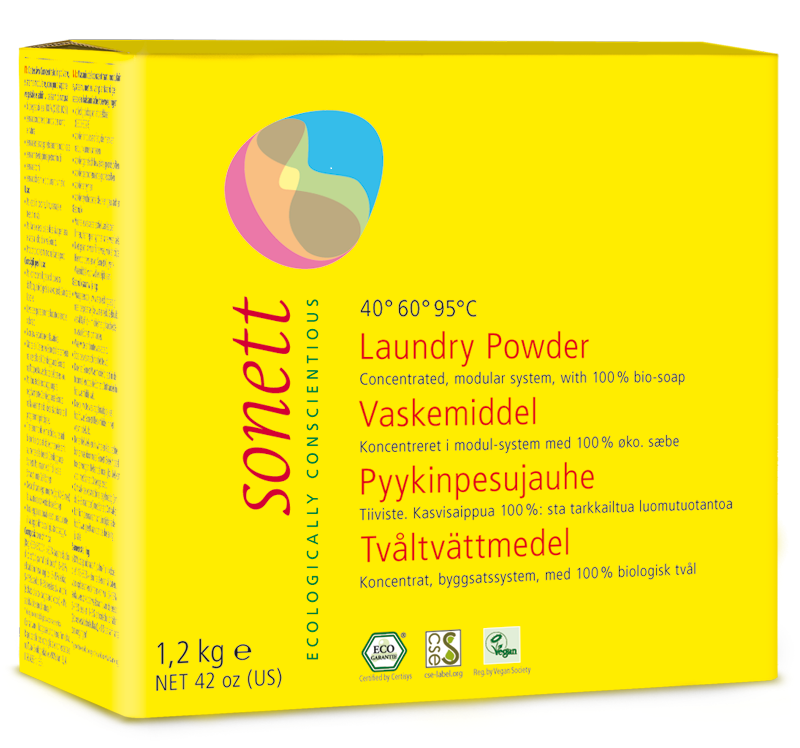 Ekologiskt tvättmedel 1,2kg