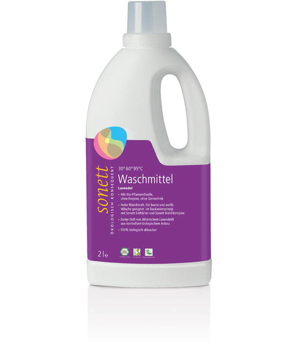 Sonett Flytande tvättmedel Lavendel, 2000ml