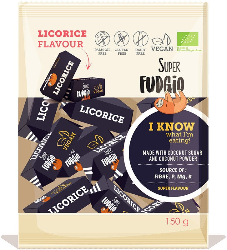 Superfudgio Lakritsifudge (L) 150g