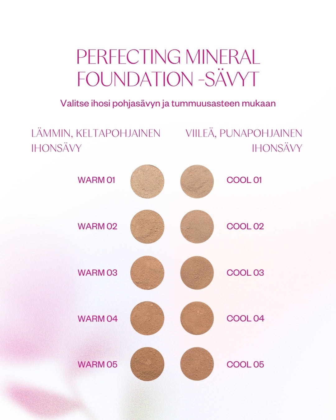 Flow Perfecting Mineral Foundation COOL 03 (Light Vanilla)