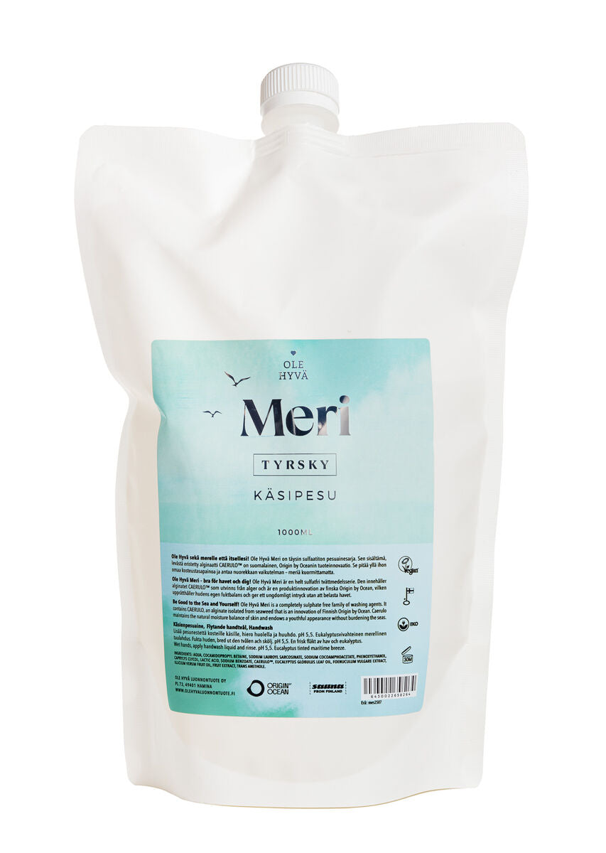 Meri Tyrsky Handtvål 1000ml, refill