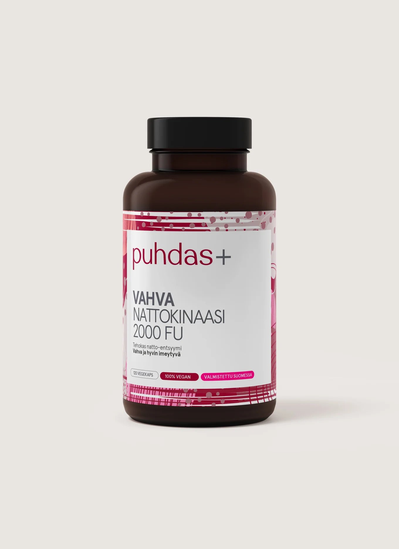 puhdas+ Vahva Nattokinaasi 2000CFU 120kp