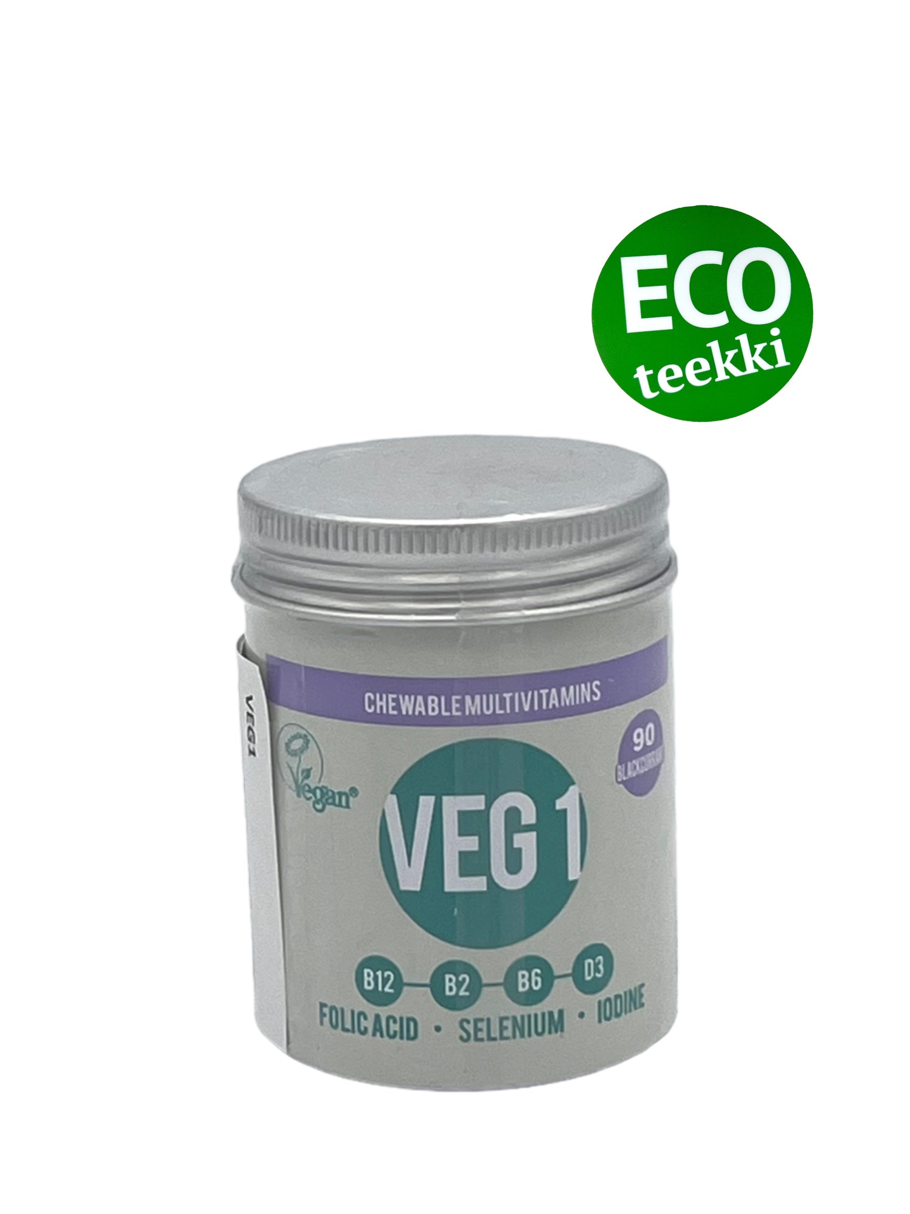 Veg1, svartvinbär, 90 tbl.