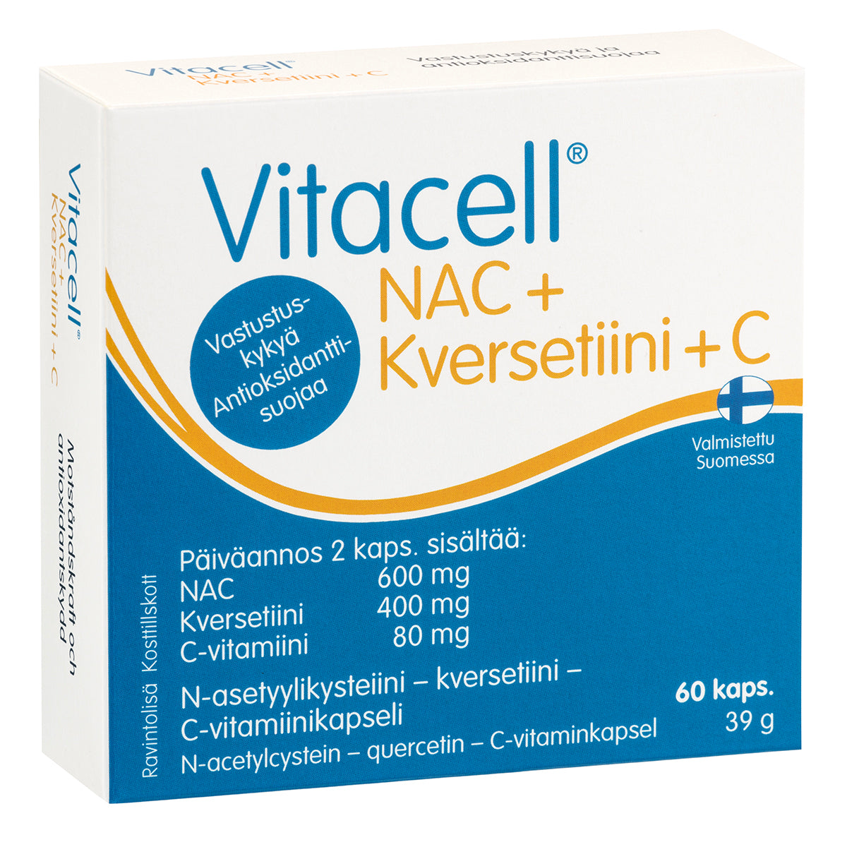 Vitacell NAC + Quercetin + C 60kps.