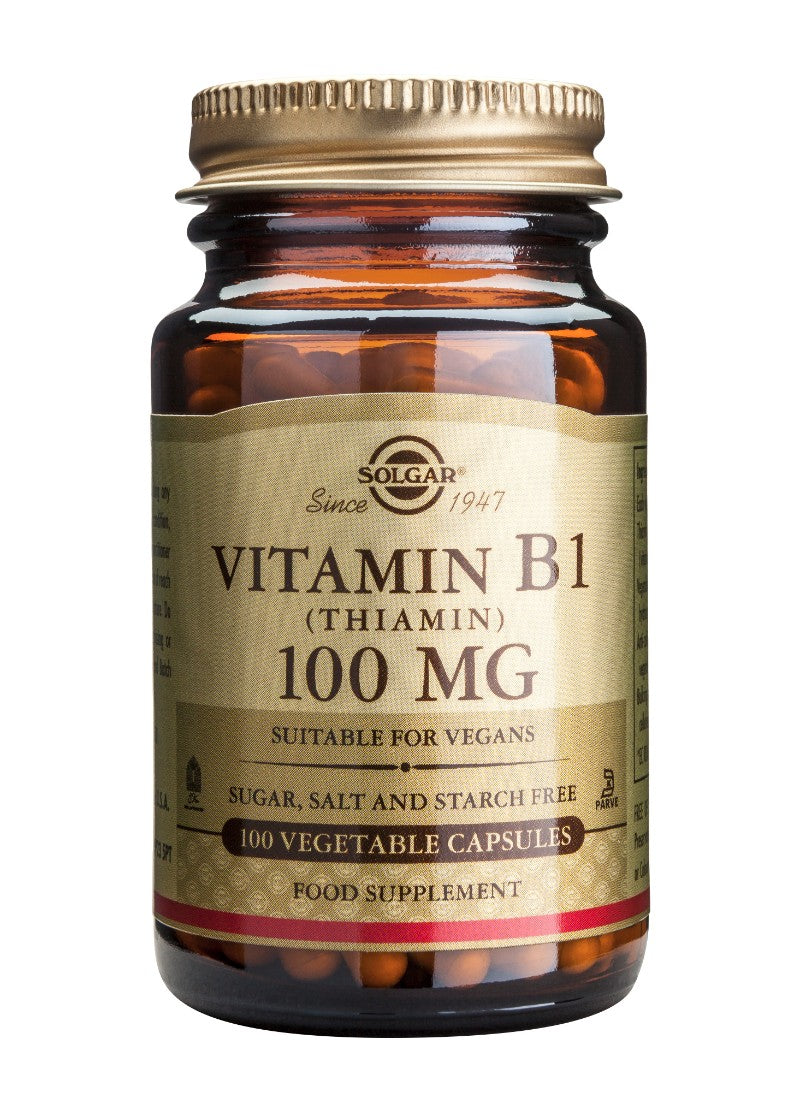 Vitamin B1 (Tiamiini) 100mg 100kaps