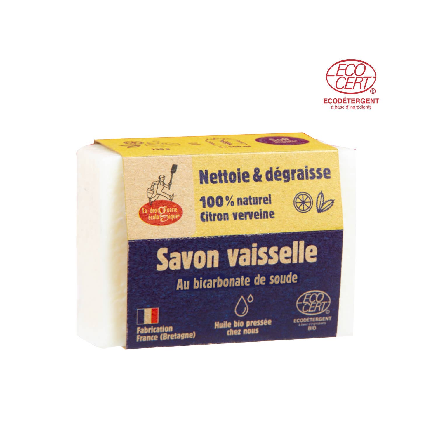 Ekologisk Disktvål – Citron & Verbena 150g