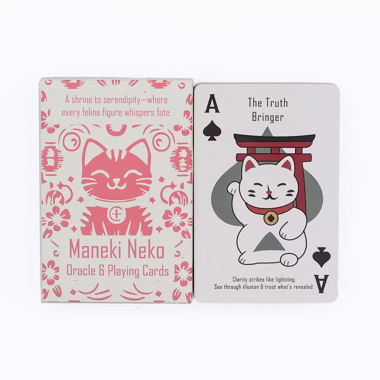 Maneki Neko Oracle & Playing Cards – Orakel- och spelkort