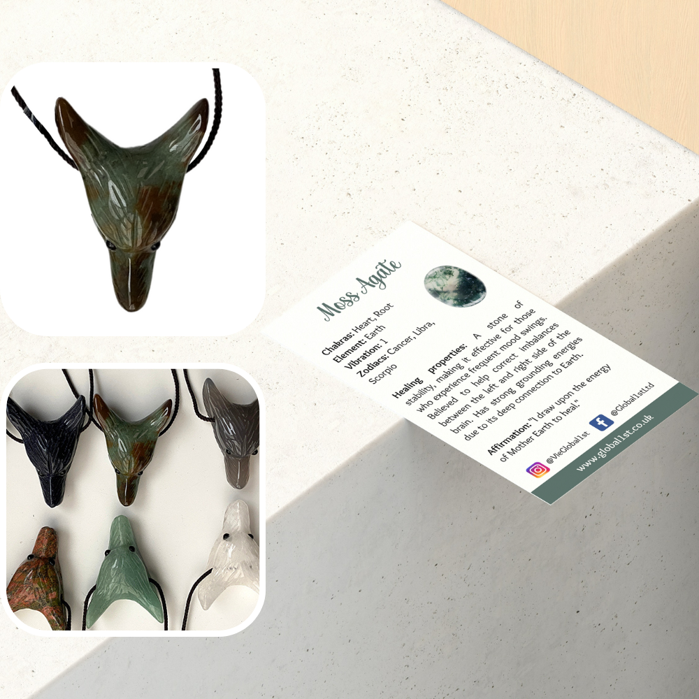Wolf Head Pendant