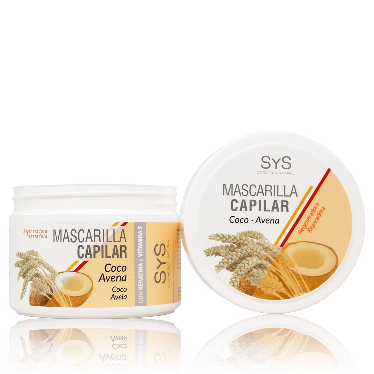 Coconut and Oatmeal Hair Mask with Keratin 250ml SYS