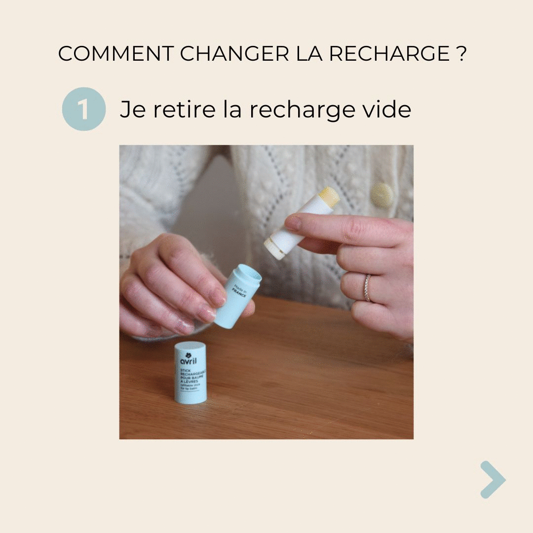 Avril Tinted Lip Balm (Refill) - Körsbär