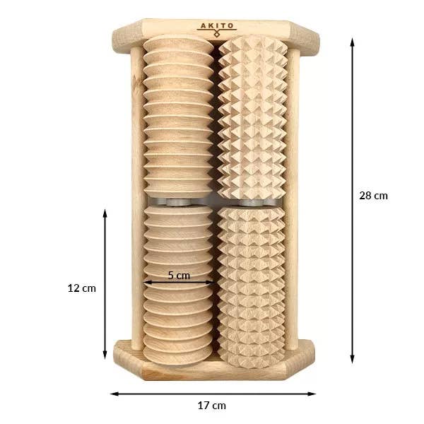 Akito fotmassör - trä