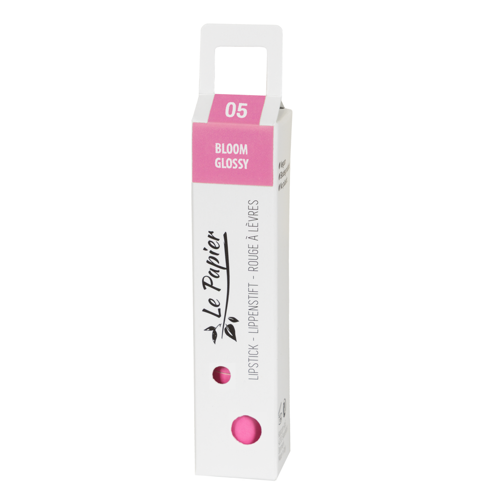Le Papier Papperstuber Läppstift - BLOOM 05 Glossig