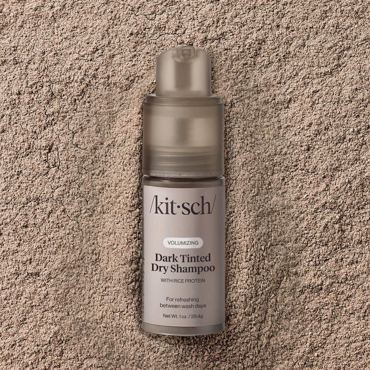 Volumizing Rice Protein Dry Shampoo - Dark Tinted 30ml