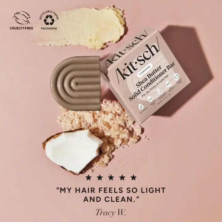 Kitsch Shea Butter Solid Conditioner Bar - Fuktgivande balsamstång 77g