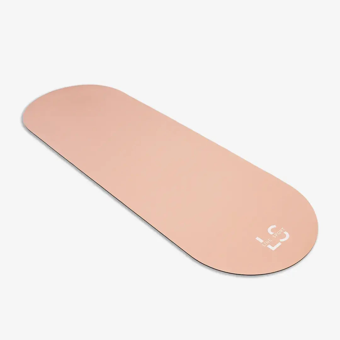 Line Sport Oval PRO yoga- och träningsmatta 5 mm – 180 × 61 cm
