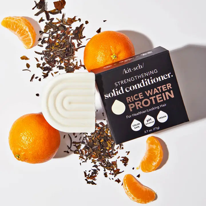 Kitsch Rice Water Protein Conditioner Bar for Hair Growth 