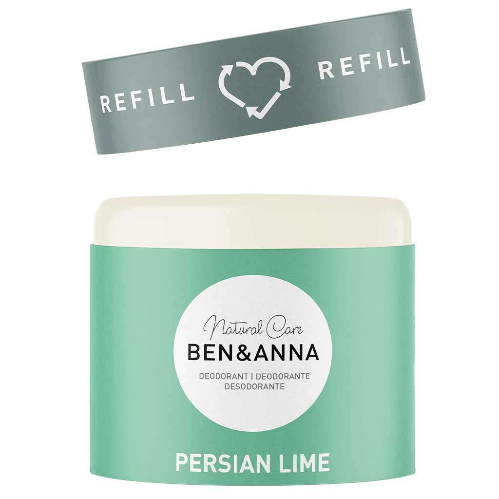 Ben & Anna Deodorantfodral + Påfyllning Persian Lime