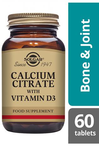 Kalciumcitrat + Vitamin D3 60 tabl.