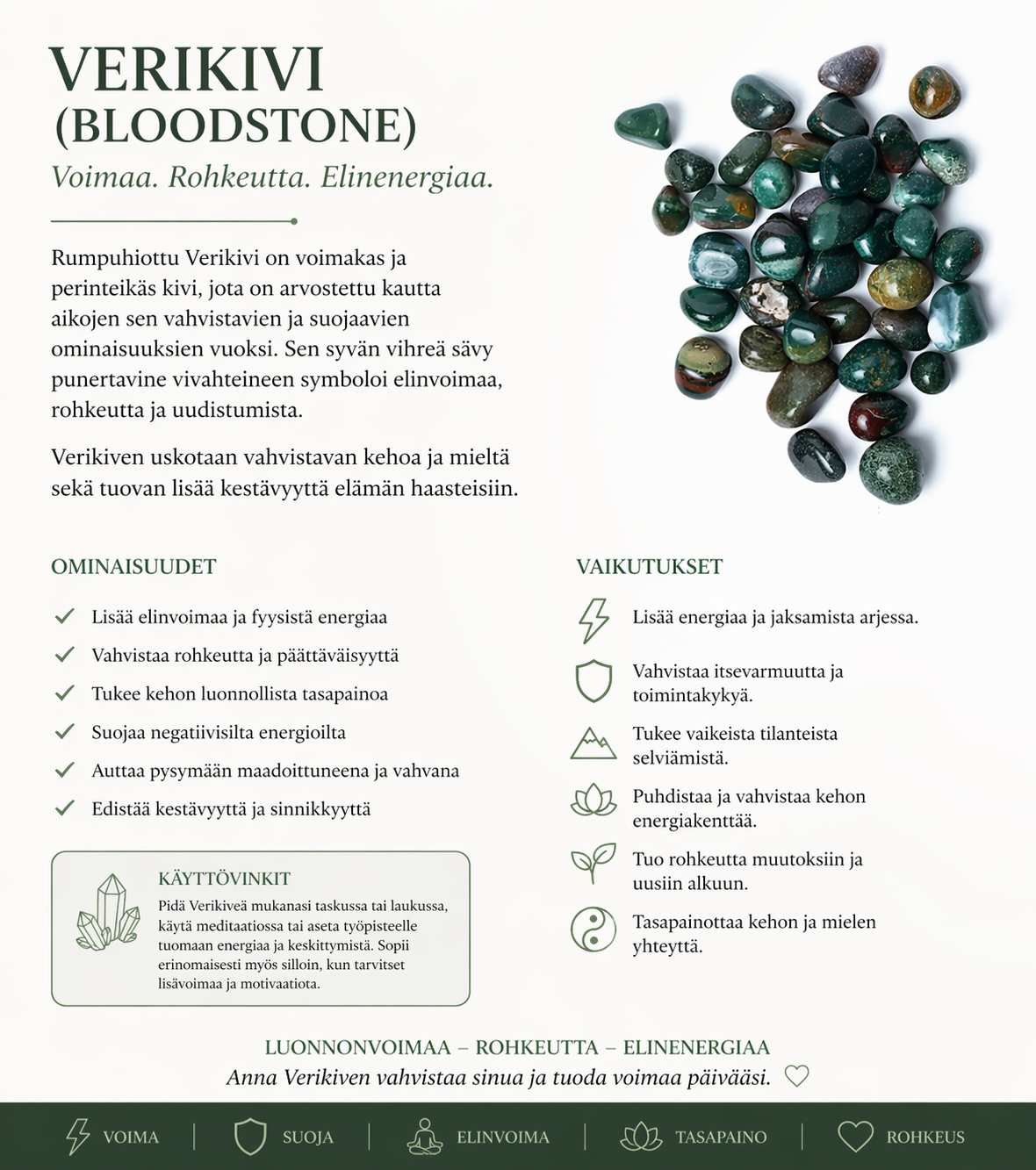 Trumlad Sten Bloodstone