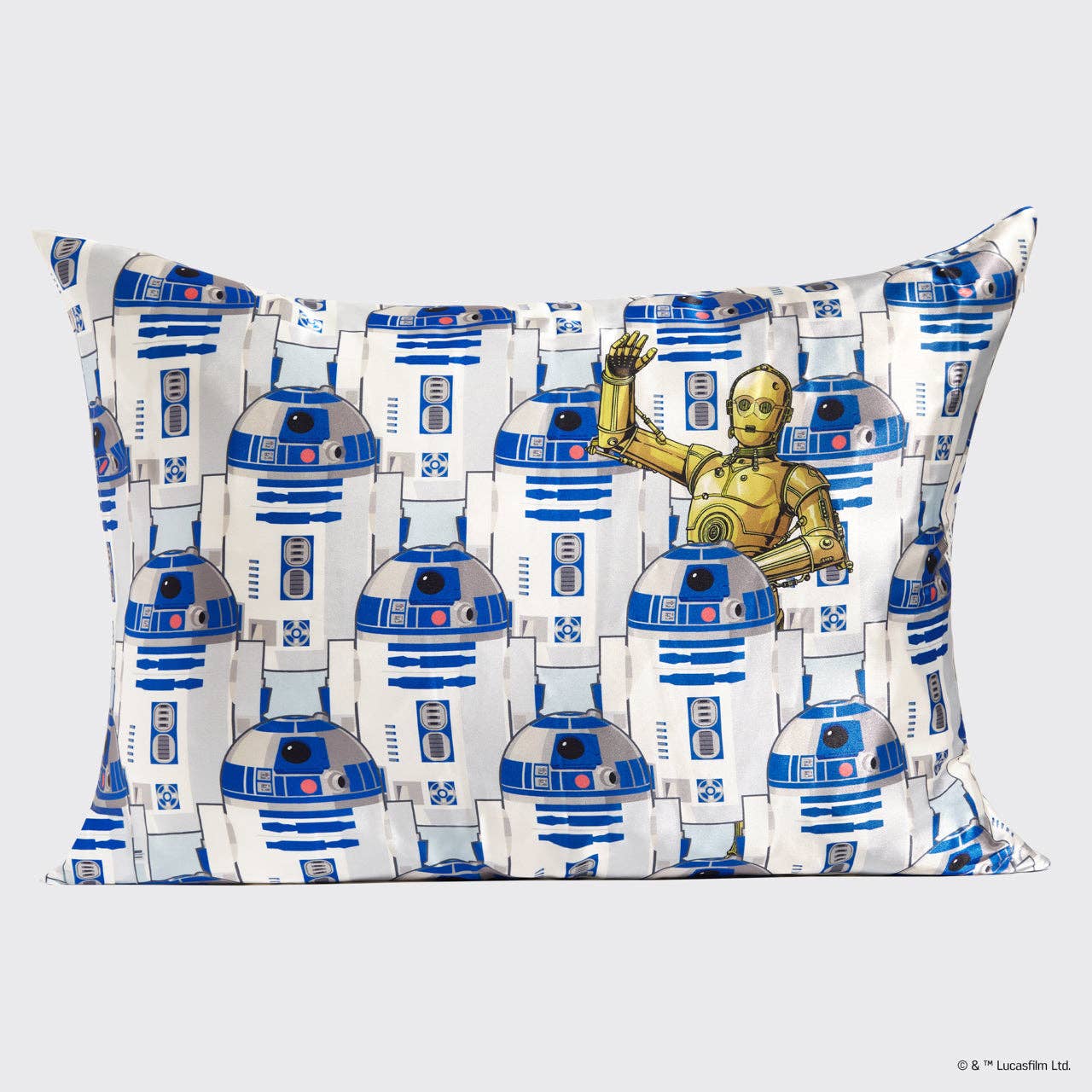 Star Wars™ & Kitsch-satinörngott i R2-D2- och C-3PO-design