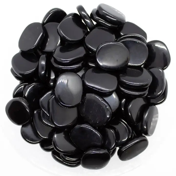 Obsidianmynt 25 x 20 mm