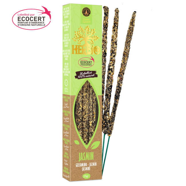 Herbio Jasmiini – Naturlig Smudge-rökelse 25 g