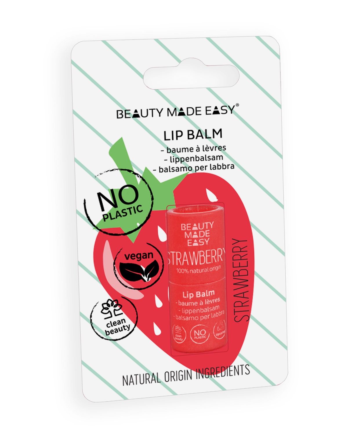 Beauty Made Easy – Strawberry Lip Balm