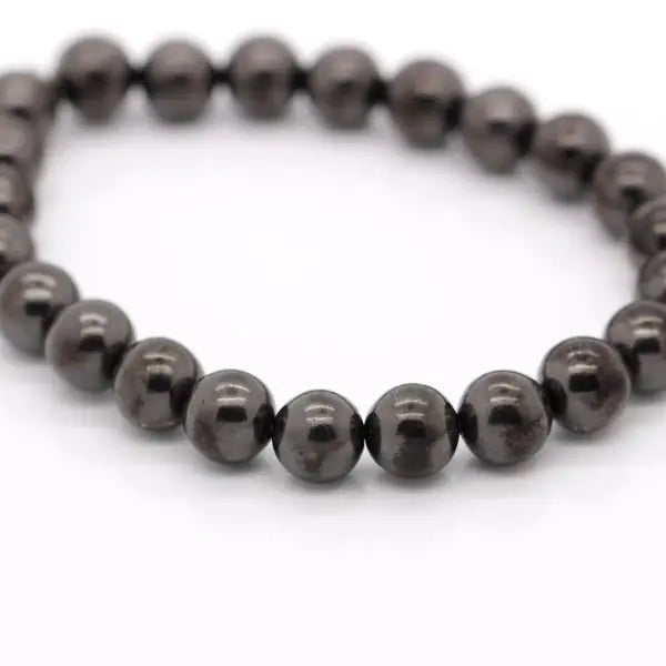 Armband 8mm Shungit