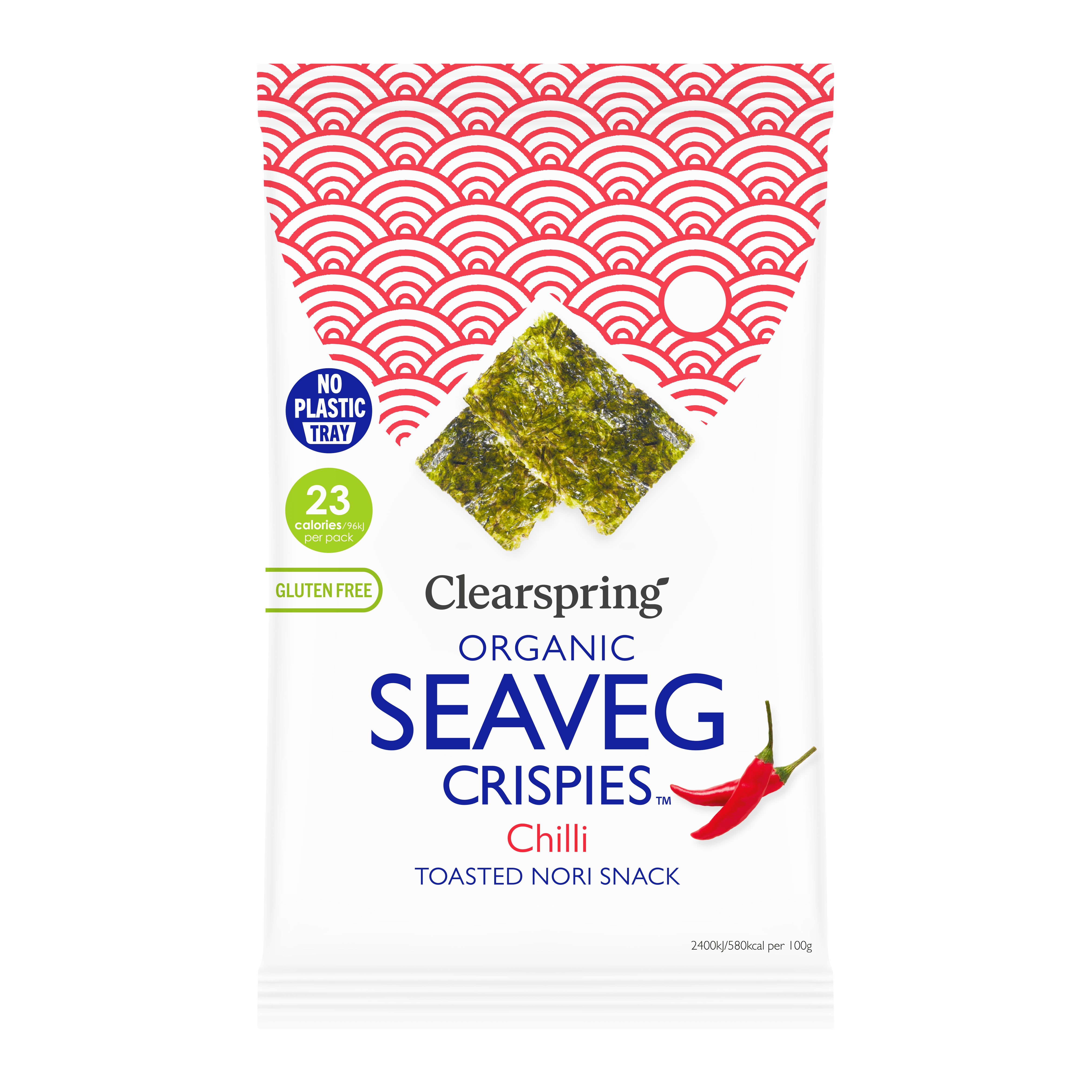 Seaveg Norisjögrässnack Chili 4g