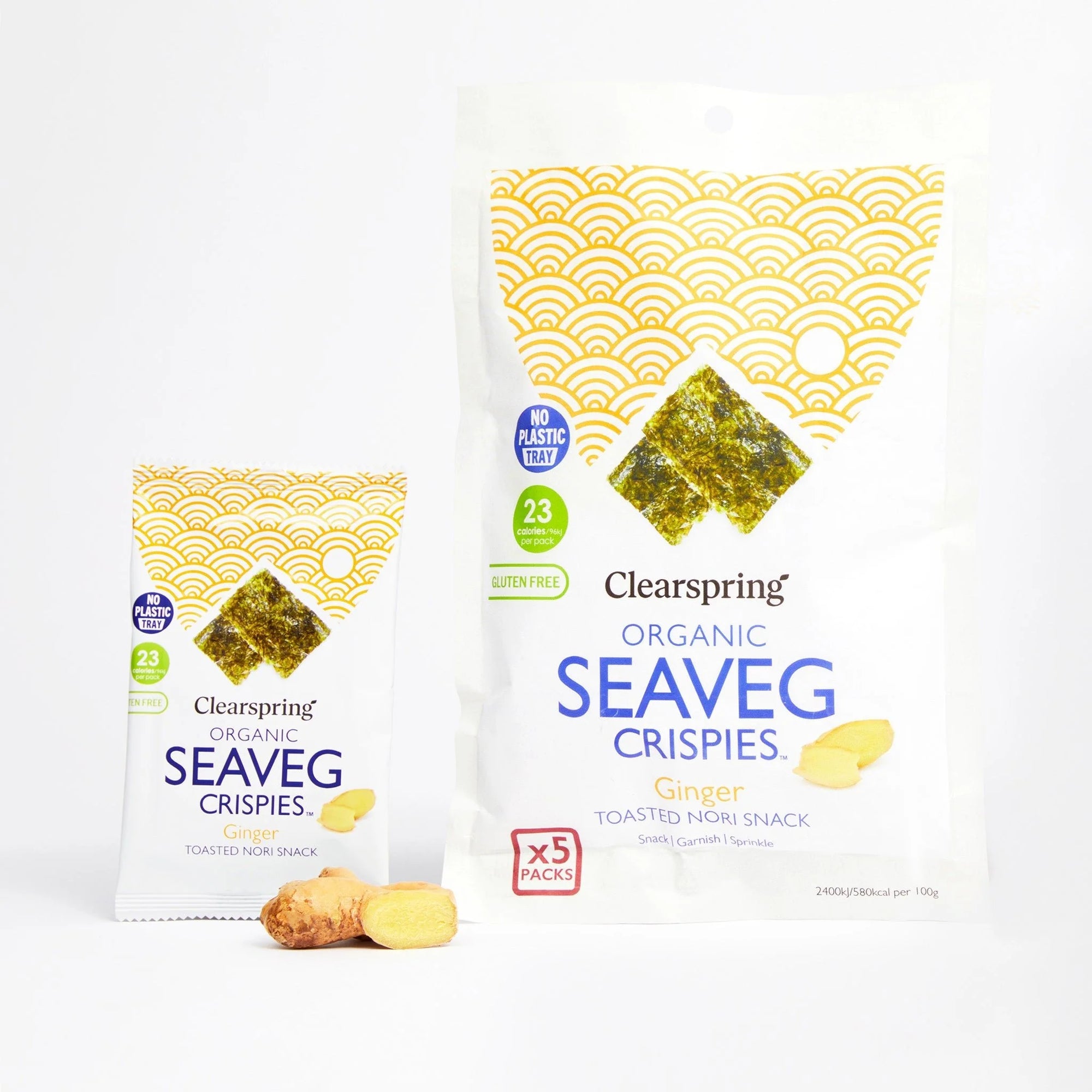 Seaveg Multipack Ingefära 5x4g