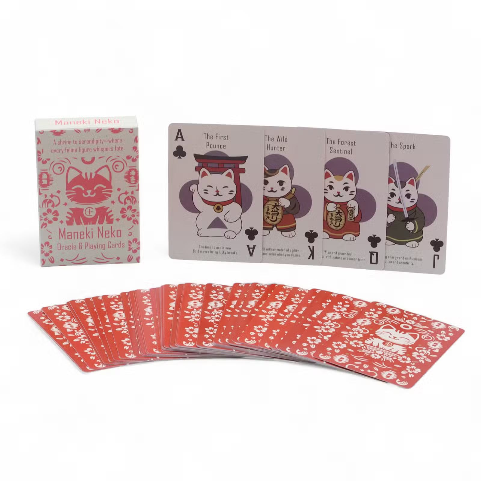 Maneki Neko Oracle & Playing Cards – Orakel- och spelkort