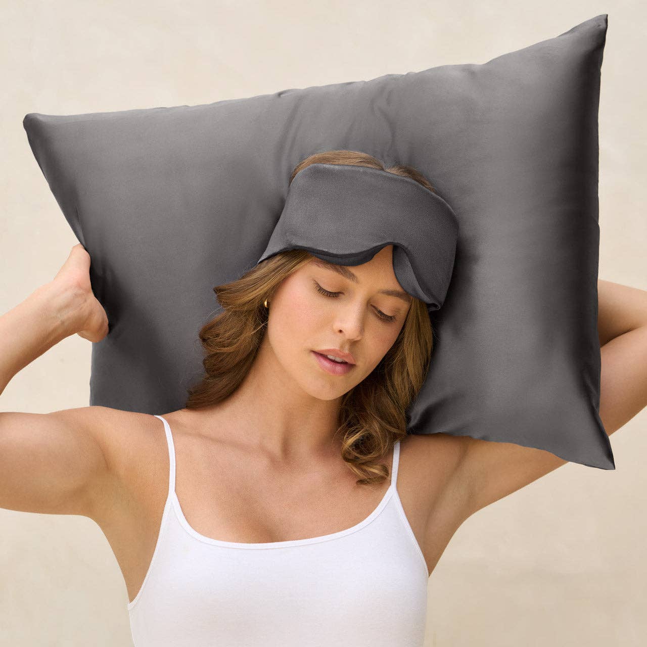 Kitsch Charcoal Contour Pillow Eye Mask - Ögonmask