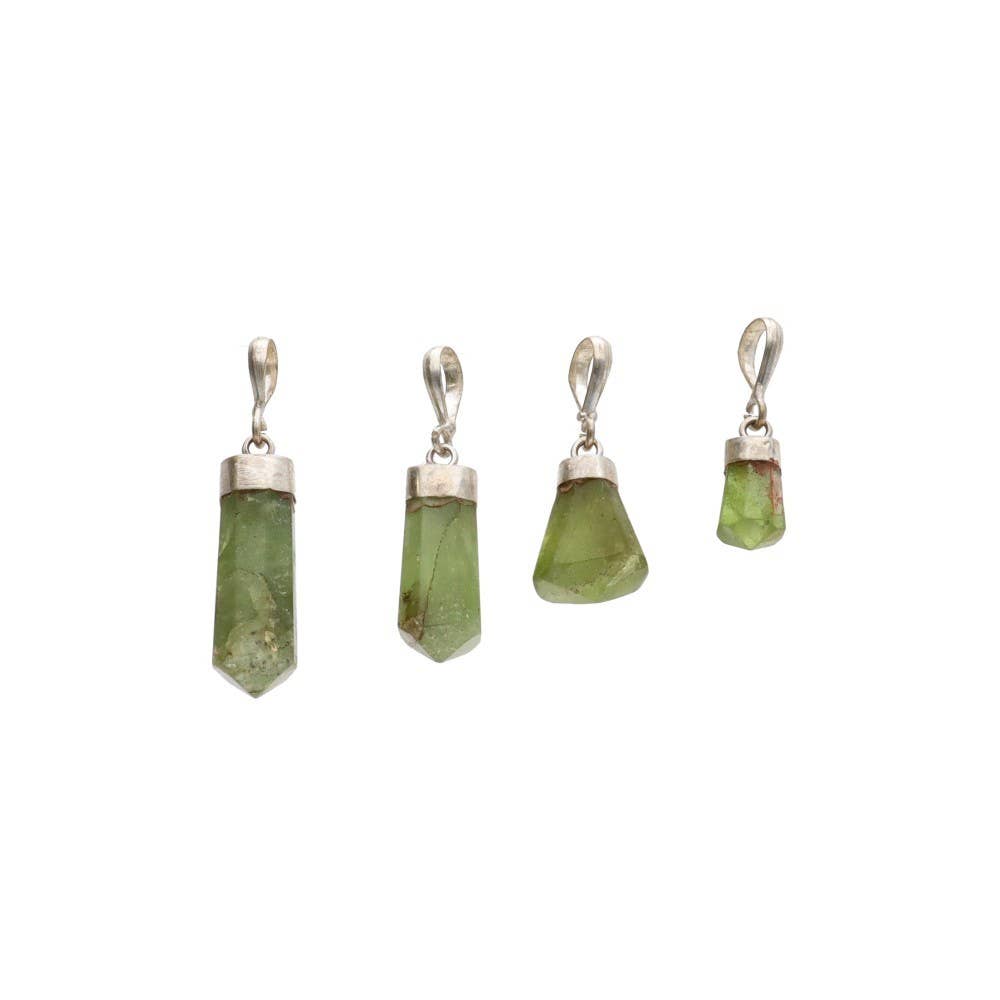 Peridot‑hänge i 925 Sterling‑silver