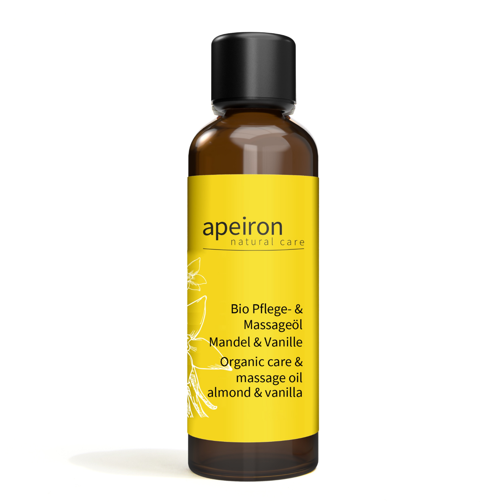 apeiron organic vanilla & almond care oil 75 ml