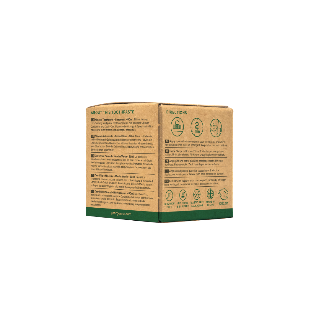 Mineral Toothpaste 120ml- Spearmint
