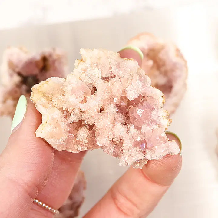 Pinkki Ametisti Klusteri (S-koko)