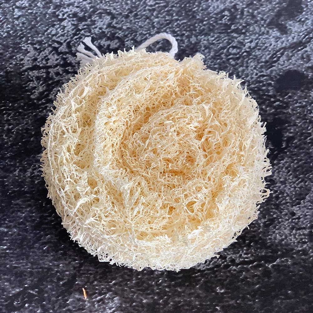 Luffa, pyöreä