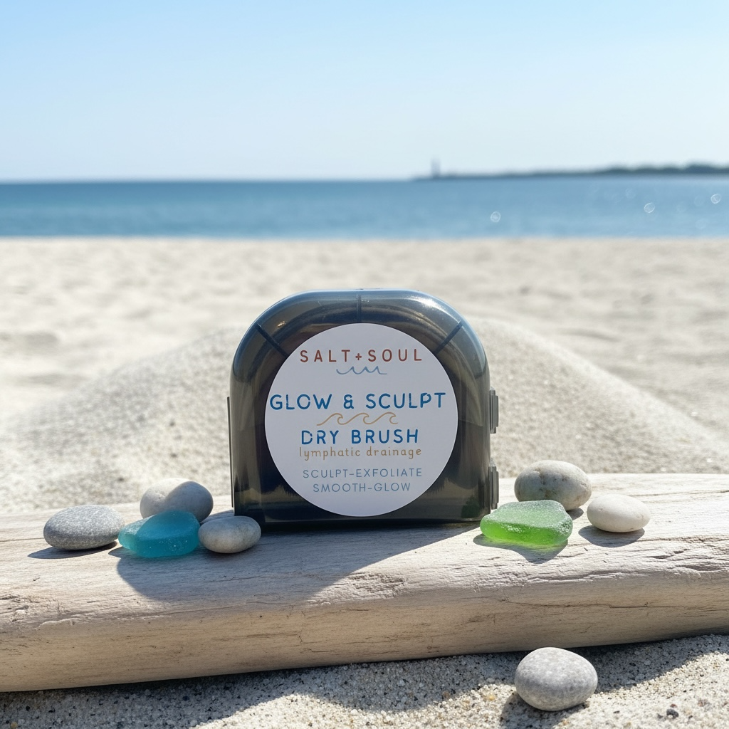 Lymfaborste för ansiktet. Ansiktsborste.