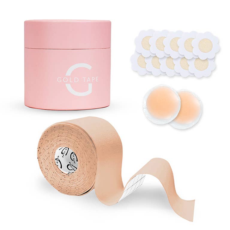 Boob Tape | BH-inlägg | beige (5cm x 5m)