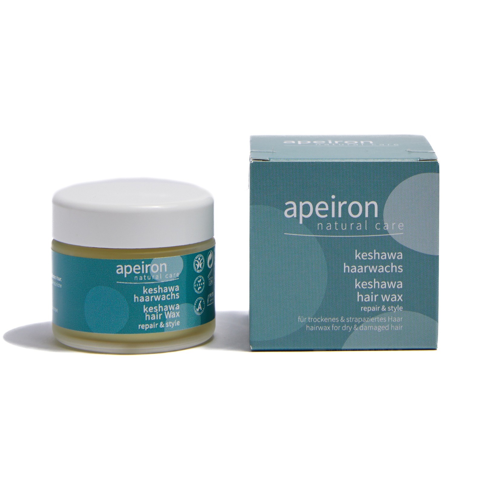 Apeiron Keshawa Hair Wax Repair & Style 35g Korjaava hiusvaha
