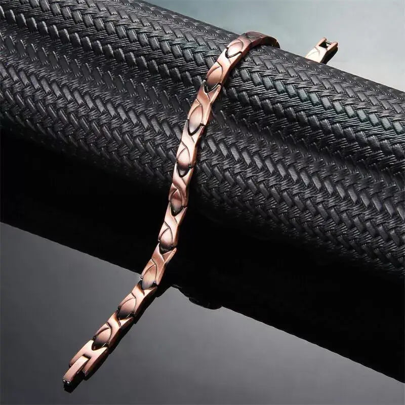 Kopparmagnetarmband med 14 magneter | 99,9 % koppar