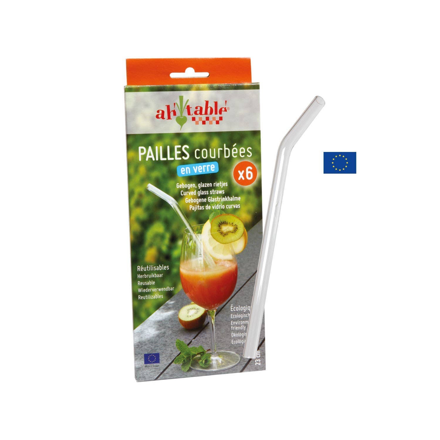 Lasipillit, 6kpl + pilliharja