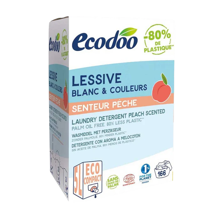 Ecodoo Tvättmedel Persika 5 L