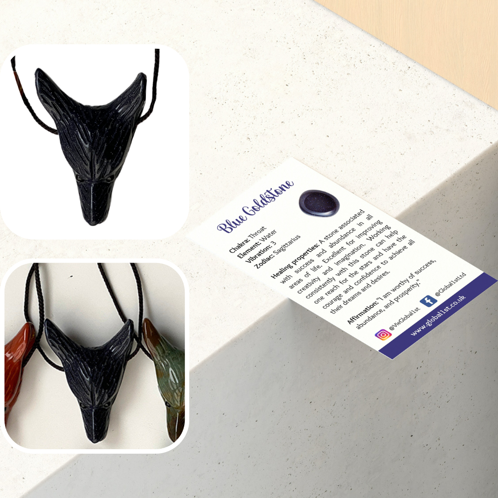 Wolf Head Pendant