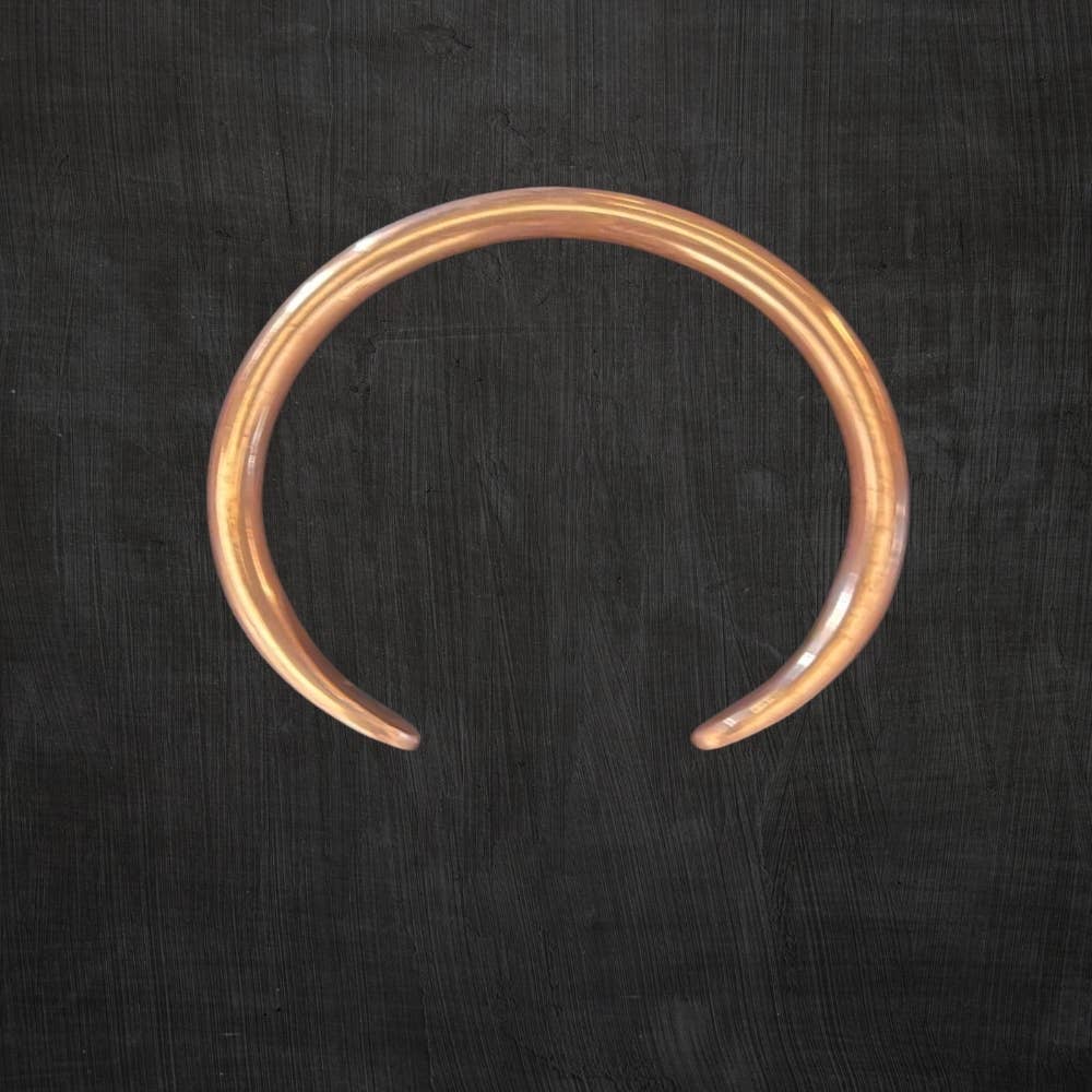 Koppararmband för bredare handled